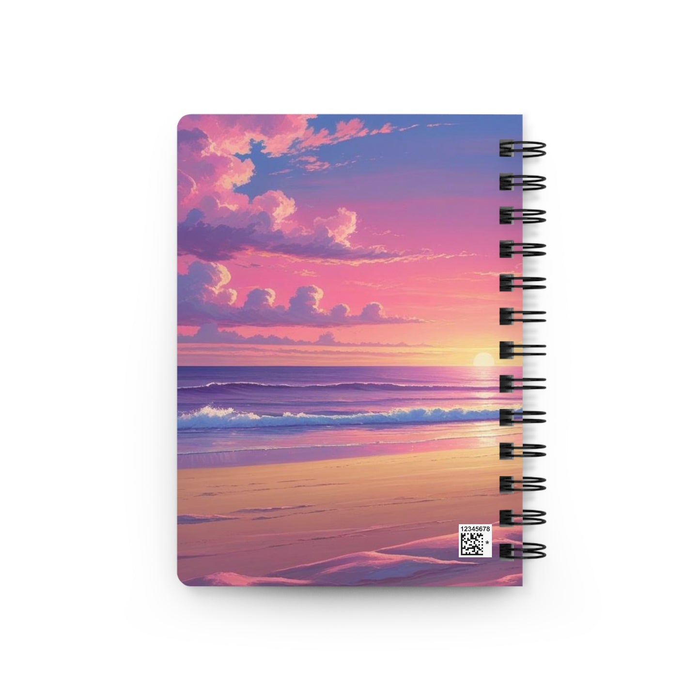 Spiral Journal - God Loves You More Sunset Notebook