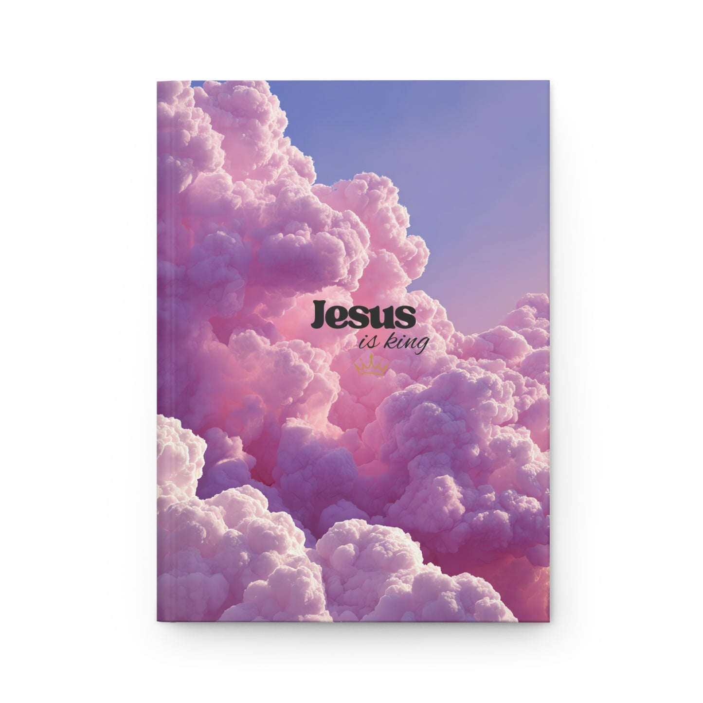 Jesus is King - Cloud Hardcover Journal