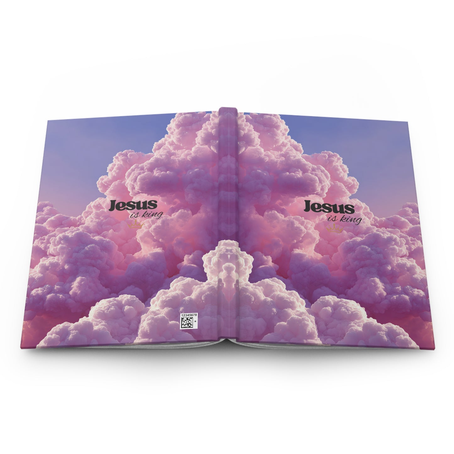 Jesus is King - Cloud Hardcover Journal
