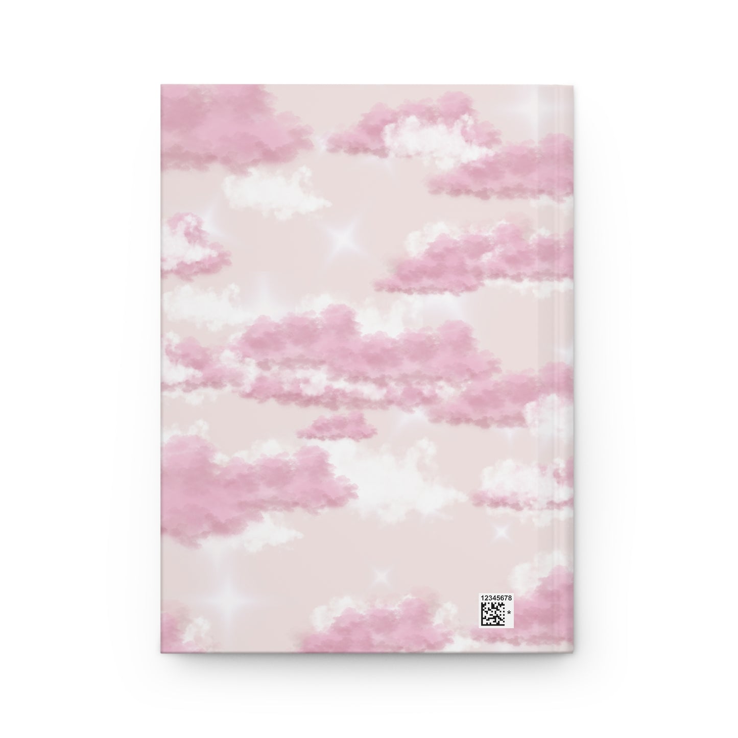 Hardcover Journal Matte - See You in Heaven Pink Clouds