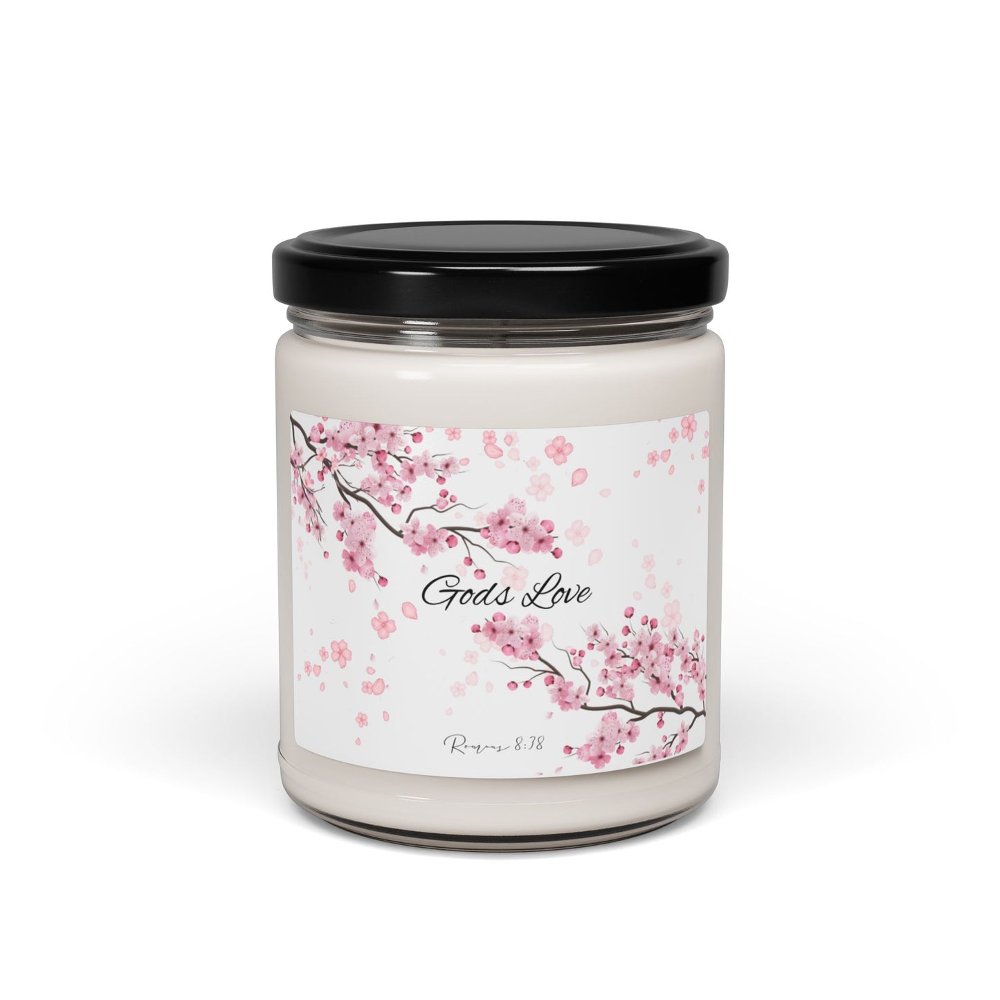 Gods Love Romans 8:38 Soy Candle