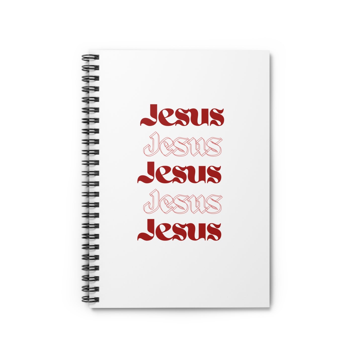 Notebook - Red Jesus Design