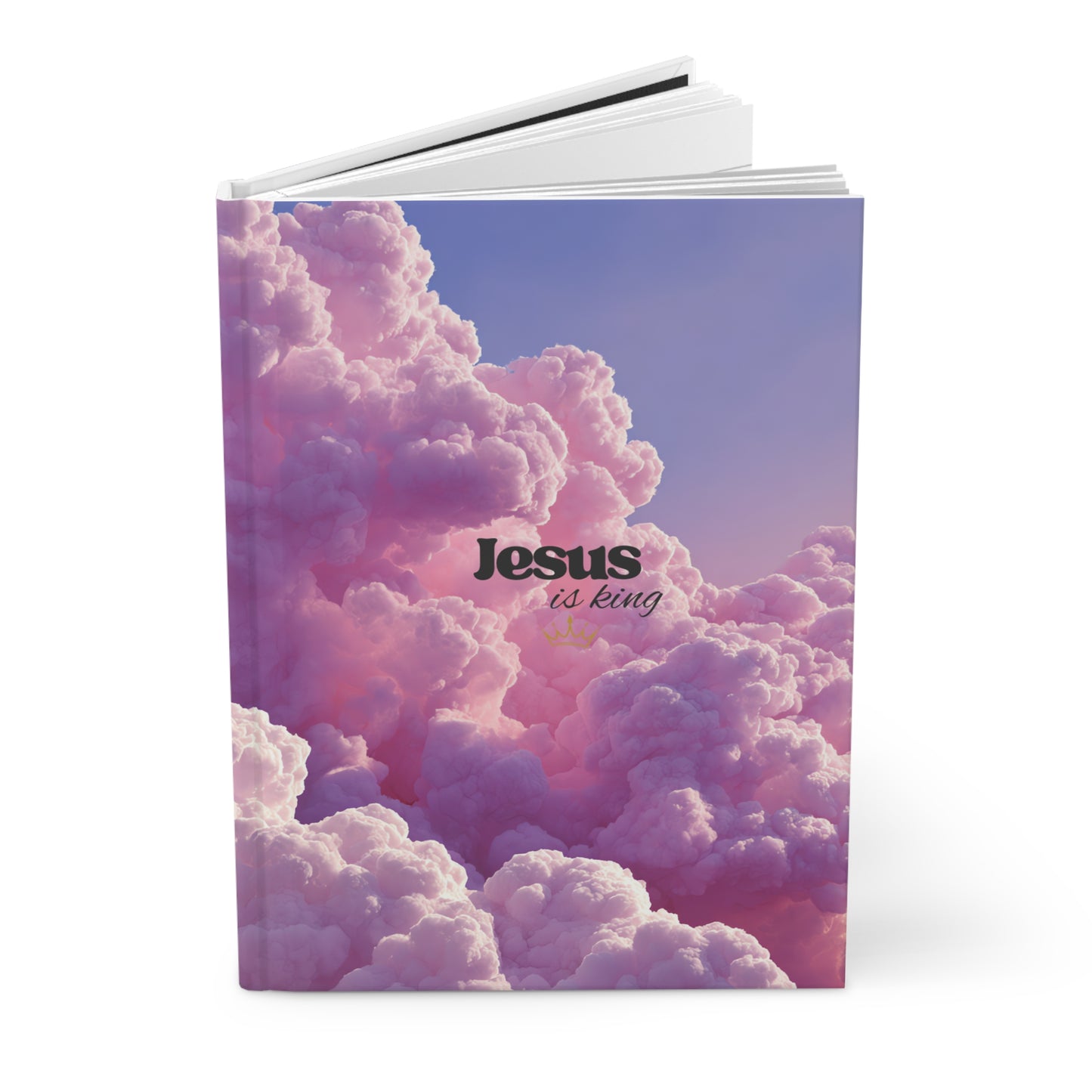 Jesus is King - Cloud Hardcover Journal