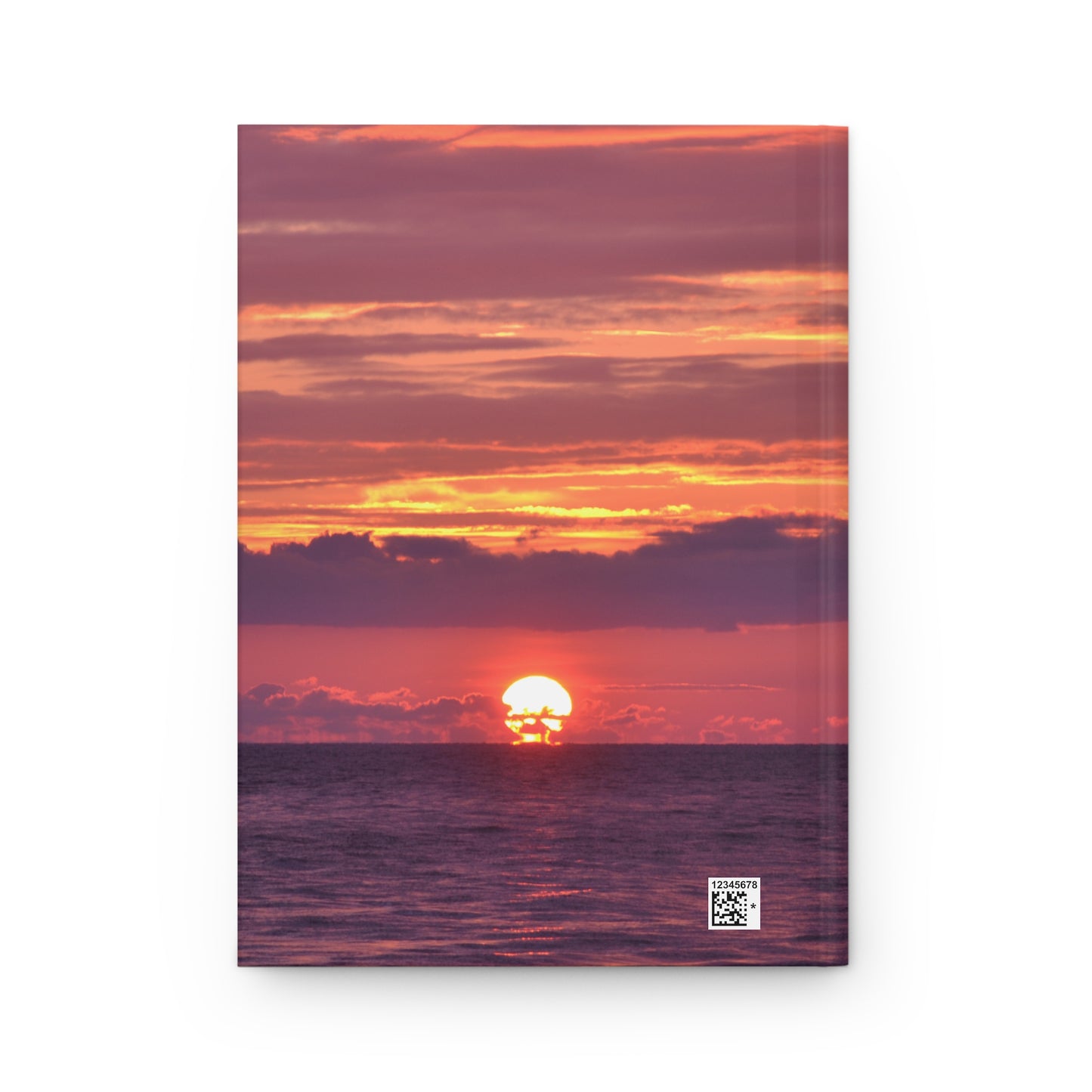 Jesus is King Sunset Notebook-Hardcover Journal Matte