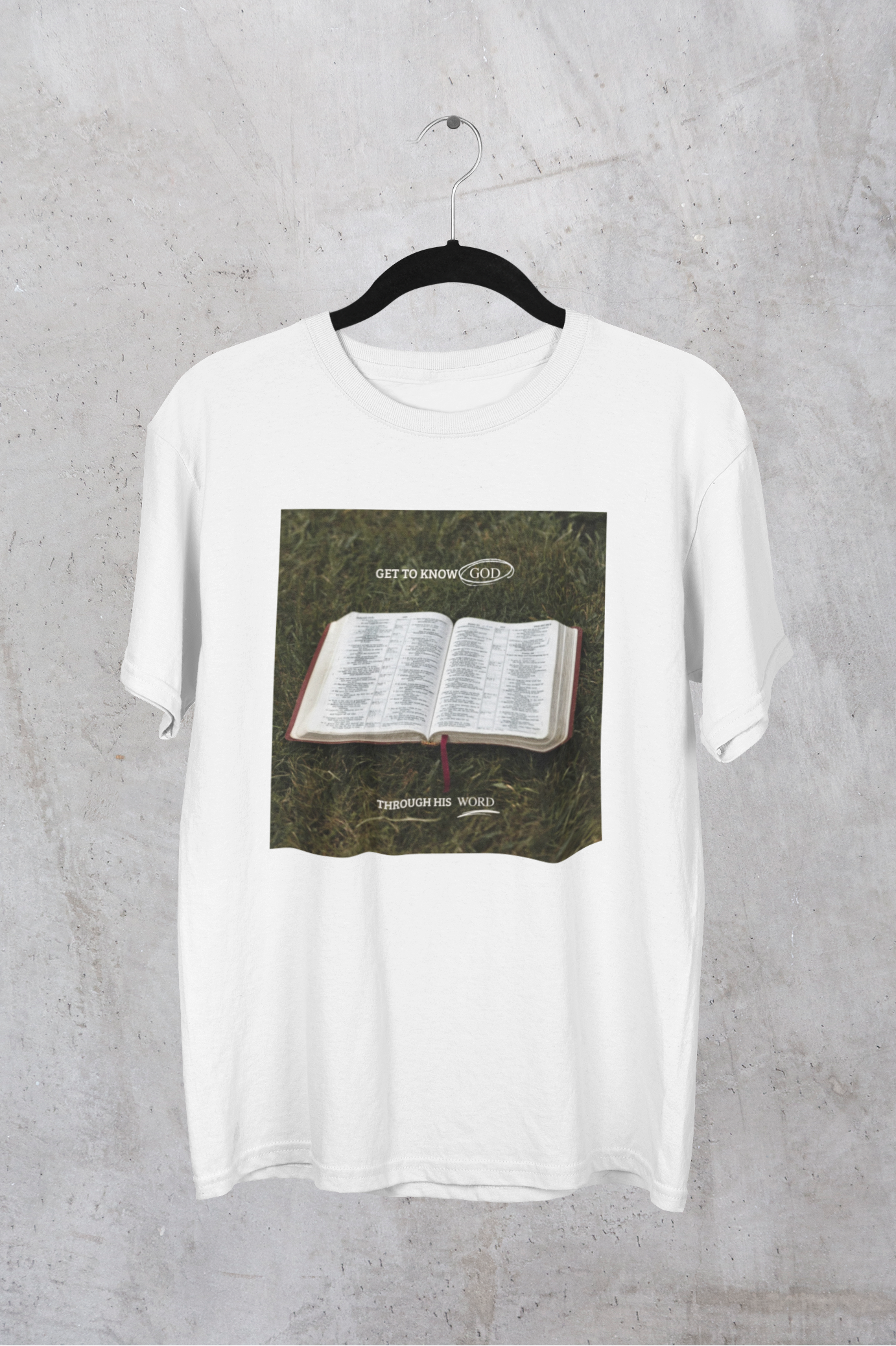 Get to Know God Through His Word Unisex T-shirt