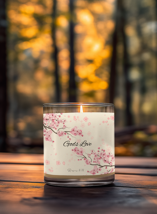 Gods Love Romans 8:38 Soy Candle